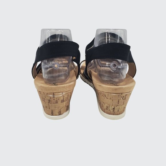 Elastic Strappy Wedge Sandals LifeStride Velocity 2.0 Sunshine Women Size 11M - Picture 10 of 10